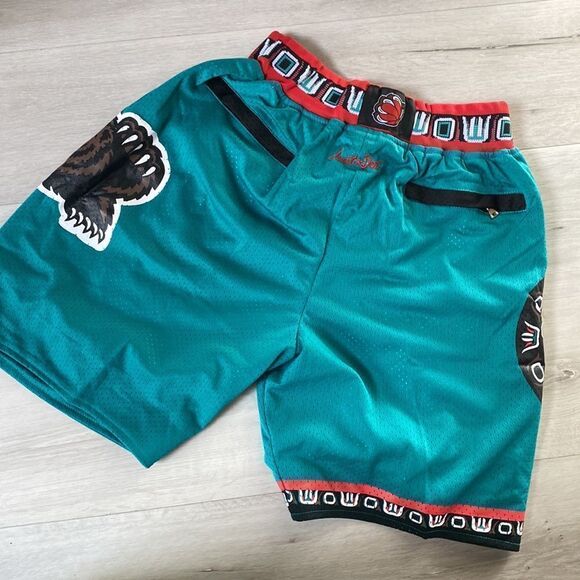 NBA Memphis Grizzlies Nike Hardwood Classics Swingman Performance Shorts‎ NWT M - Picture 9 of 9